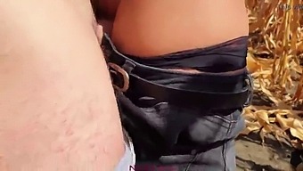 Step-Brother Ejaculating In My Underwear During Agricultural Labor At 60 Frames Per Second