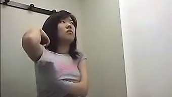 Voyeuristic Footage Of Japanese Women Changing In The Locker Room