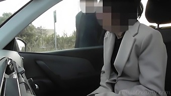 Public Parking Sex With My Spouse And A Voyeuristic Stroke Session Post Work - Misscreamy