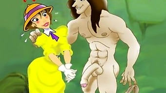 Cartoon Tarzan And Teen Jane In Hardcore Group Sex