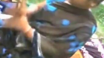 Desi Auntie And Young Boy Indulging In Hidden Camera Tits And Pussy Play