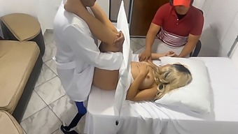 My Wife Undergoes Gynecological Examination While I Believe The Doctor Is Having Sex With Her, And My Wife Enjoys It