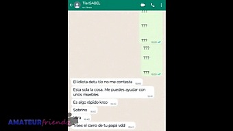 Step Aunt Accidentally Sends Explicit Photo And Engages In Sexual Activity