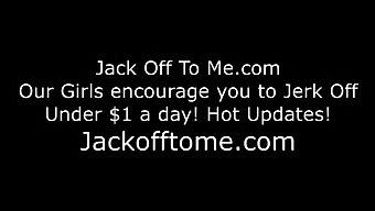 Lola Guides You Through A Fishnet Jerk Off Session
