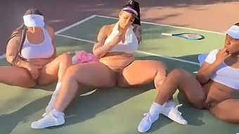 Tennis-Themed Porn Featuring Squirting Sluts