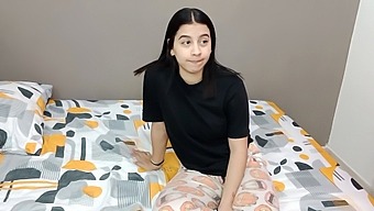 I Visit My Stepbrother'S Room Under The Pretext Of Fearing Solitude, Secretly Intending To Entice Him To Penetrate My Aching Vagina