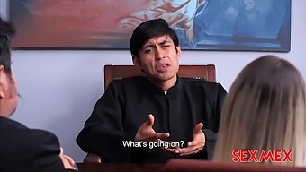 Priestly Seduction Of Kourtney Love In Brutal Porn Video