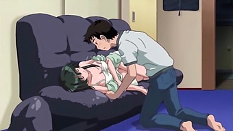 Animated Depiction Of A Virgin Teen'S First Sexual Encounter With Her Partner