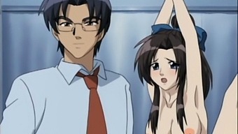 A Hentai Girl Tied Up Gets Fucked Hard