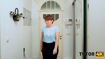 Busty Russian Teacher Breaks Her Strict Image In Steamy Video