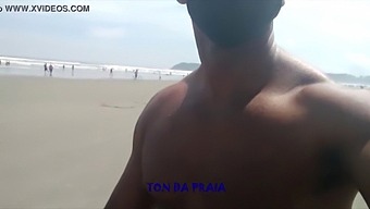 Tone Takes A Stroll On The Beach In The Morning
