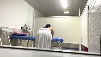 Latina Patient With Big Natural Tits And Butt Gets Oiled Up And Recorded