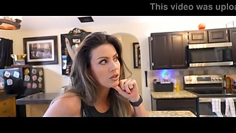 Beautiful Coco Vandi In Strip Poker Game With Stepson.